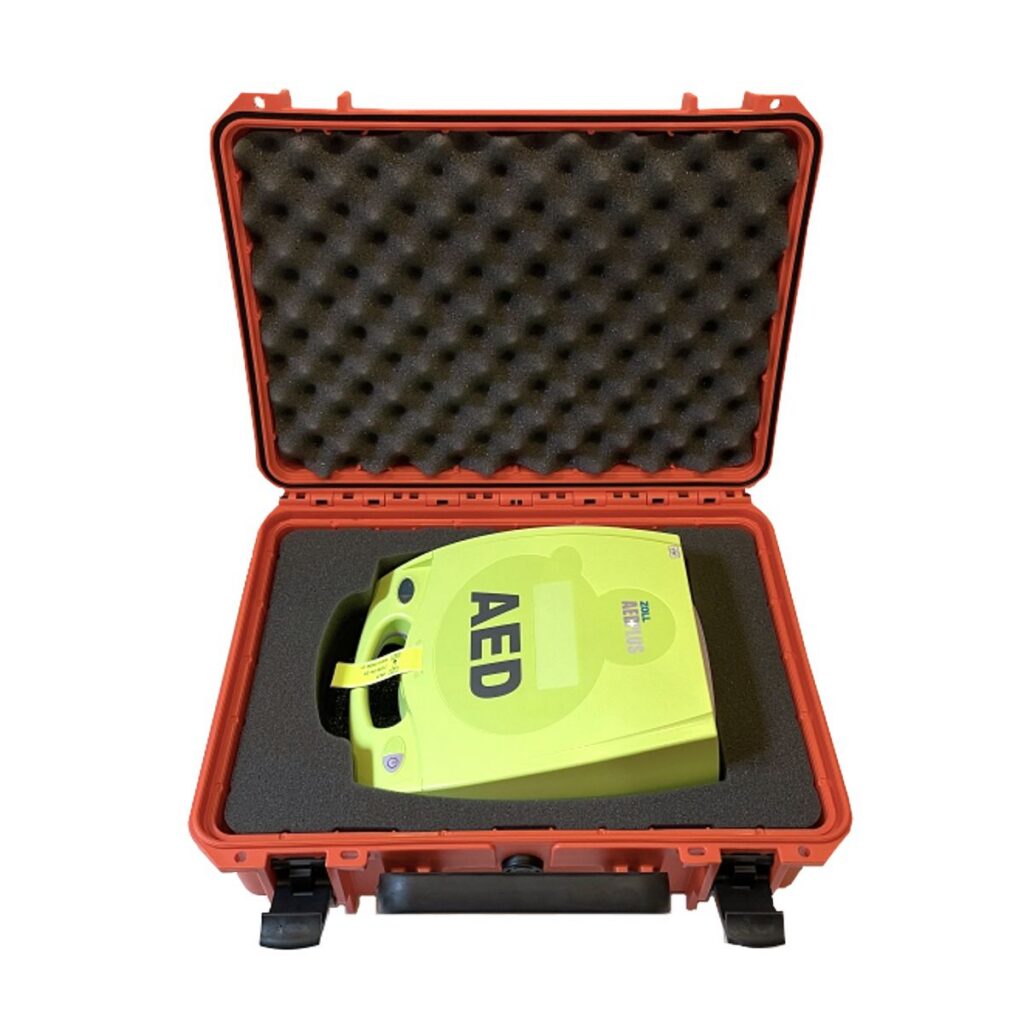 Walizka wodoodporna-pomarańczowa (Zoll AED Plus)