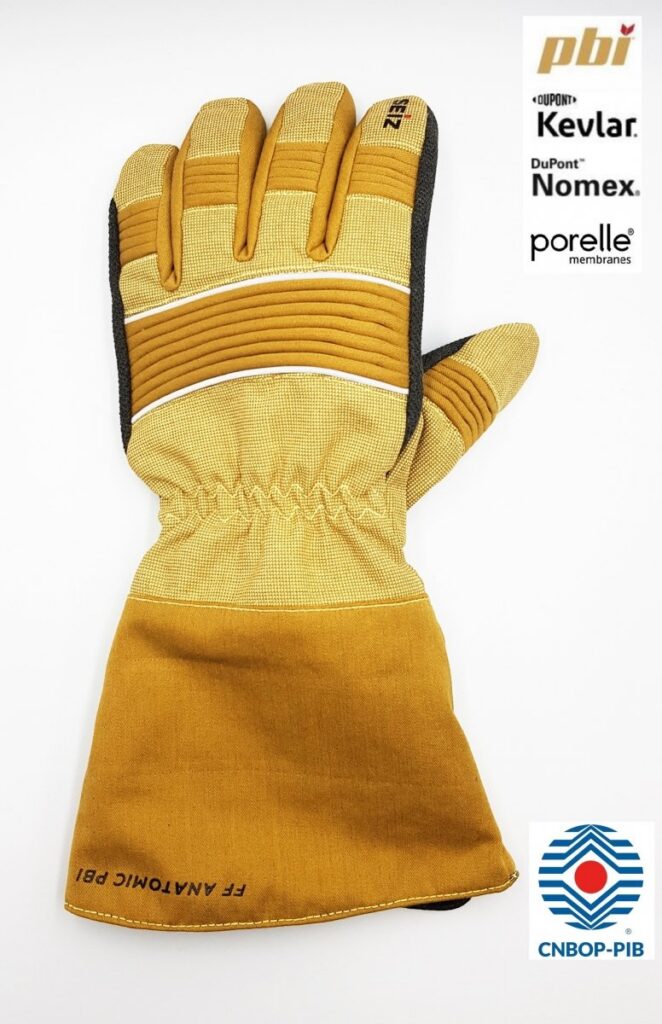 Rękawice pożarnicze SEIZ® FIRE-FIGHTER ANATOMIC PBI CNBOP