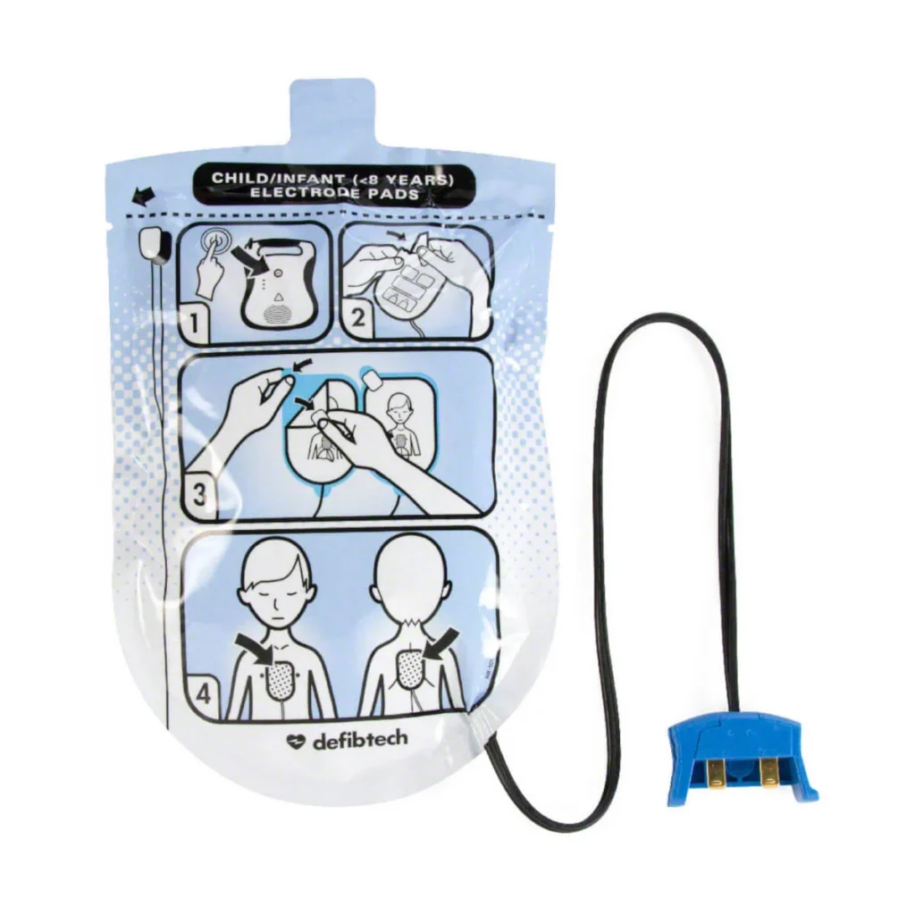Elektrody dla dzieci do defibrylatora AED Defibtech Lifeline AED