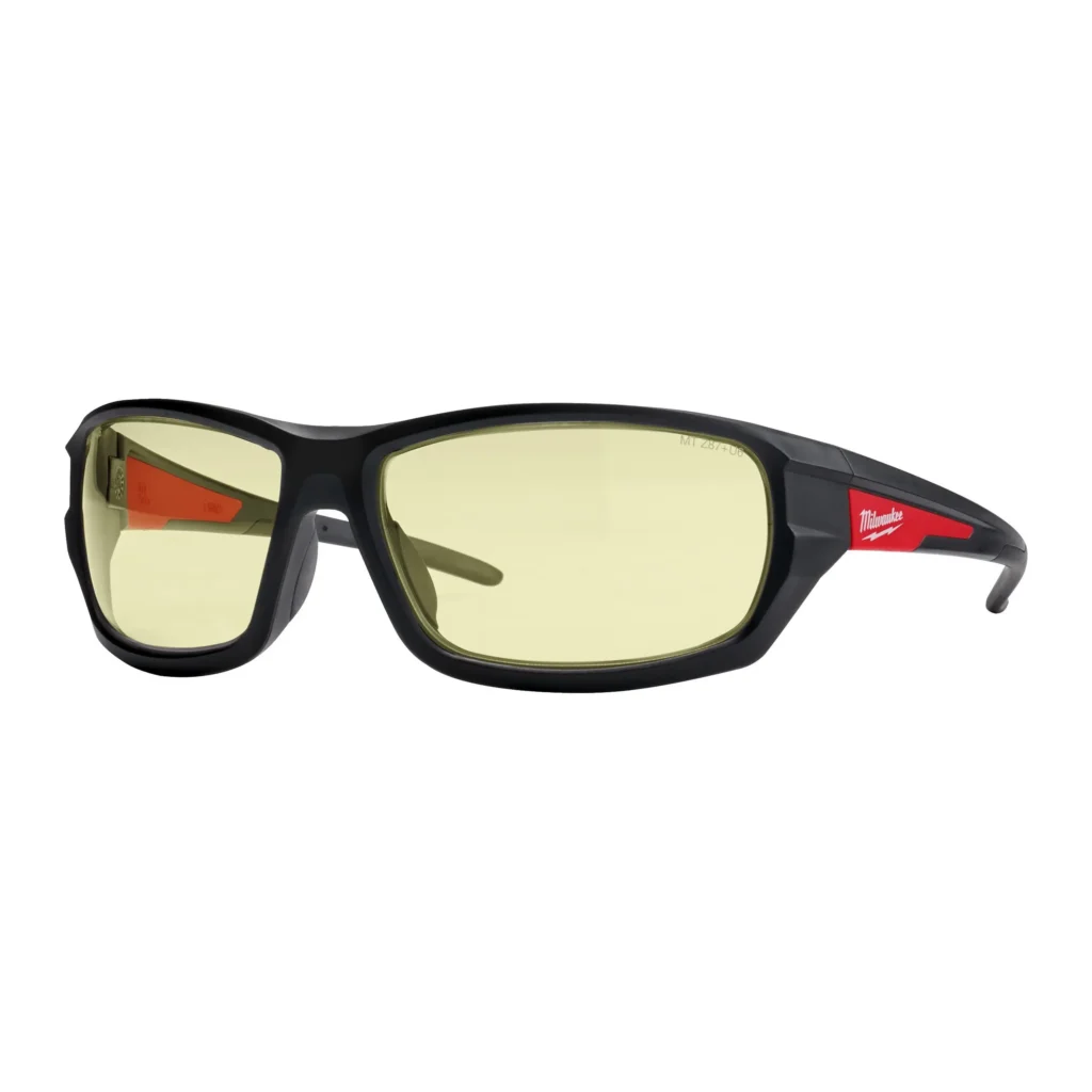 Okulary ochronne MILWAUKEE (żółte)